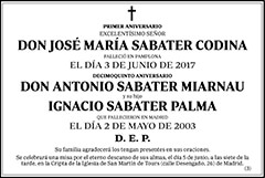 José María Sabater Codina